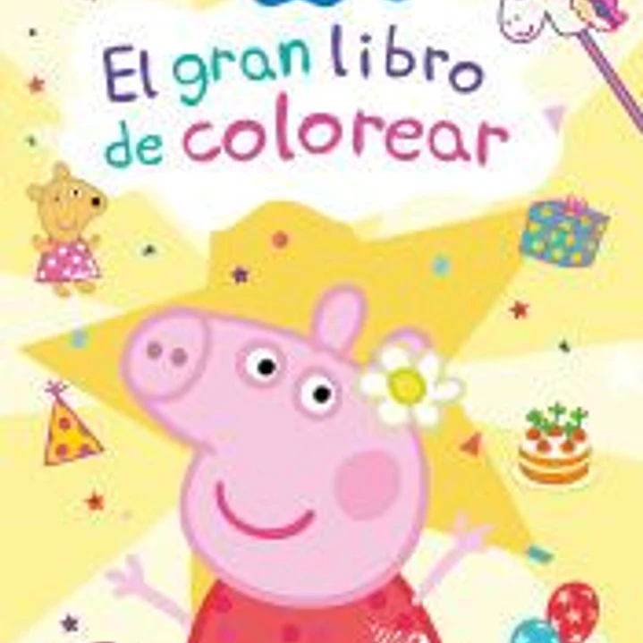 Peppa Pig. Cuaderno de actividades: El gran libro de colorear 1