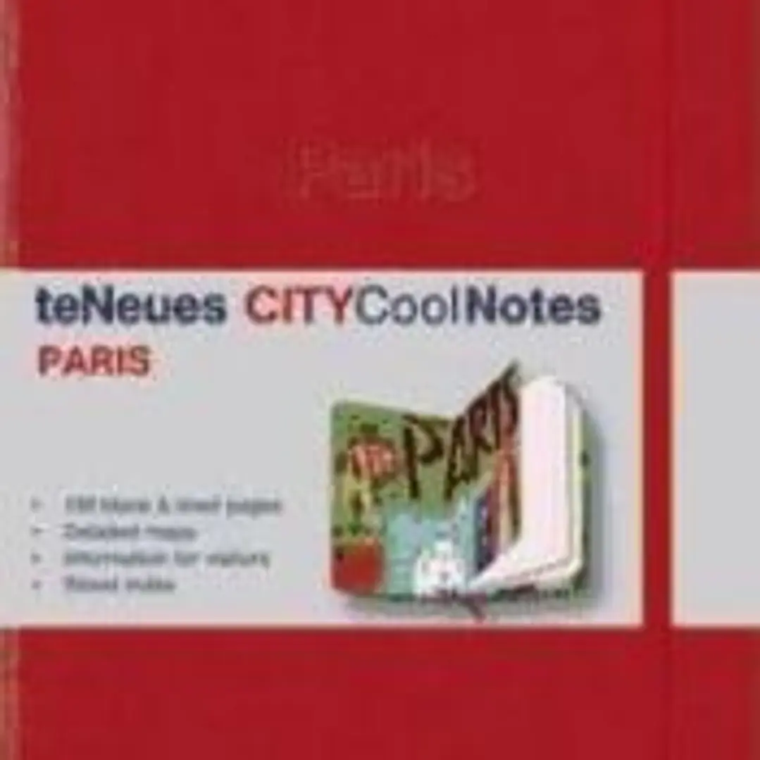 City CoolNotes Red/City Collage Paris 1