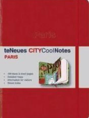 City CoolNotes Red/City Collage Paris