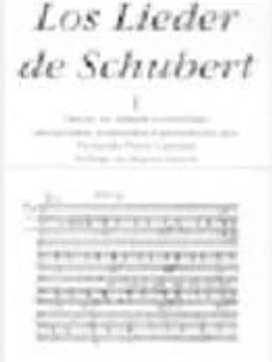 Los Lieder de Schubert I