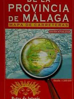 MAPA DE LA PROVINCIA DE MÁLAGA