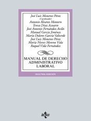 Manual de derecho administrativo laboral
