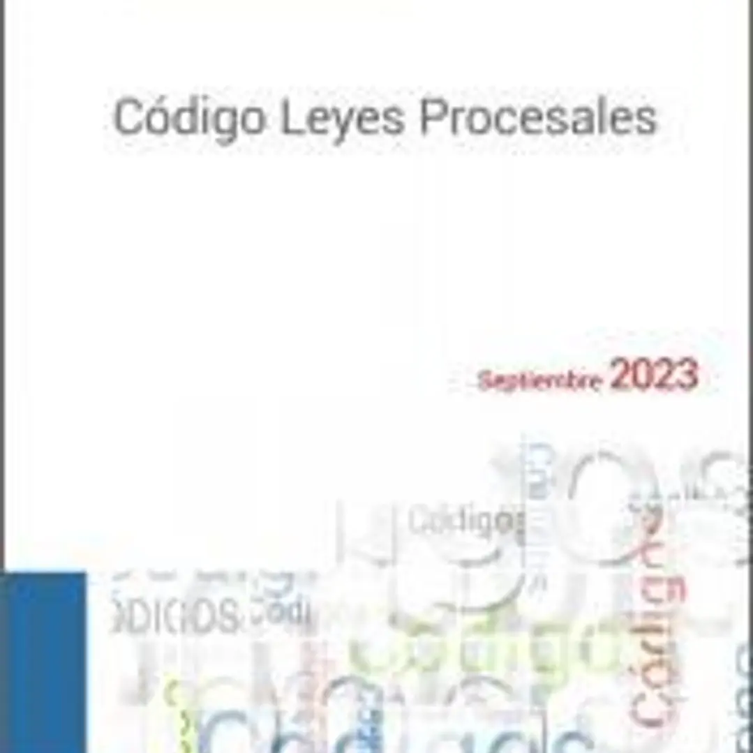 Código Leyes Procesales 2023 1
