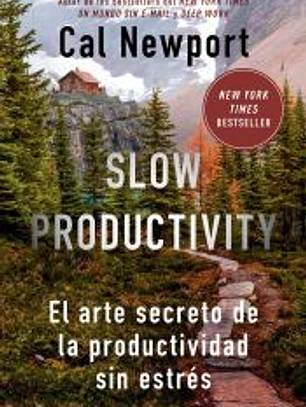 Slow Productivity (Slow Productivity Spanish Edition)