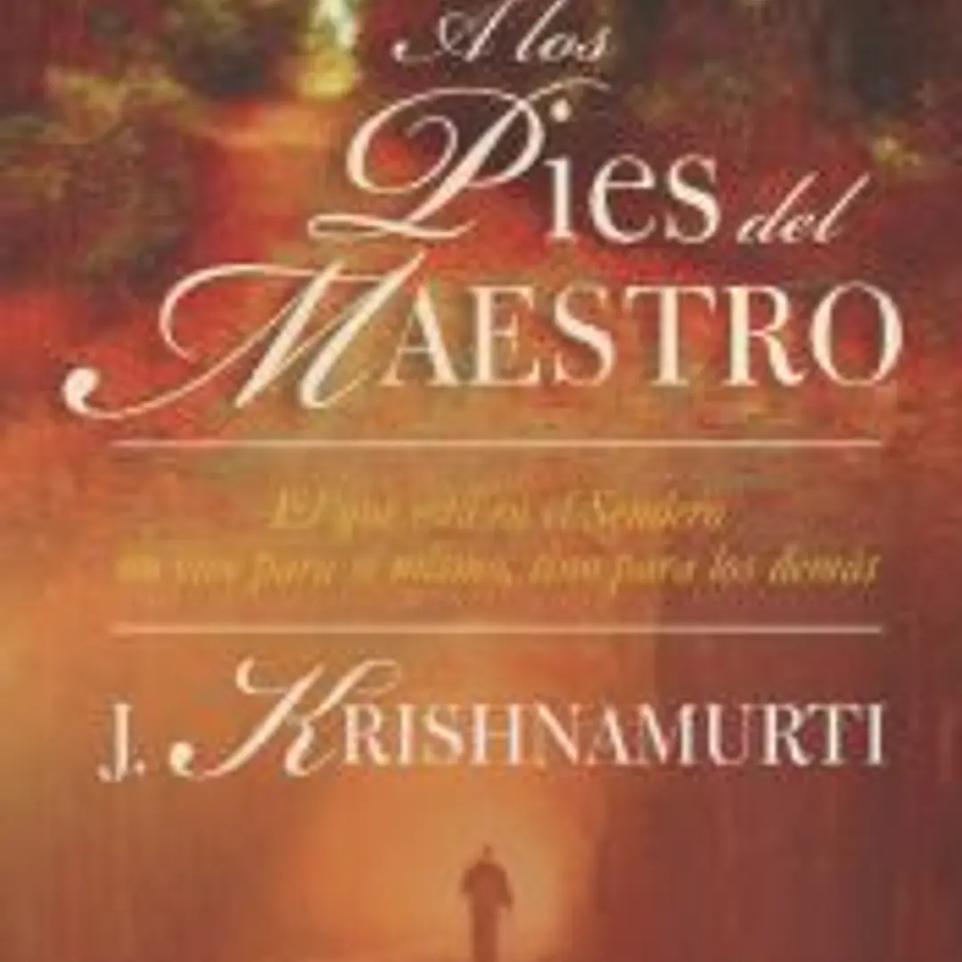 A LOS PIES DEL MAESTRO (N.P.) 1