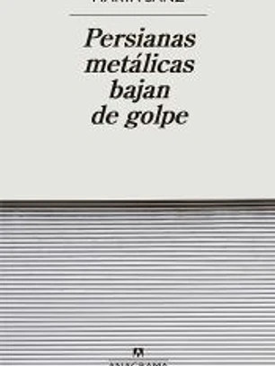Persianas metálicas bajan de golpe