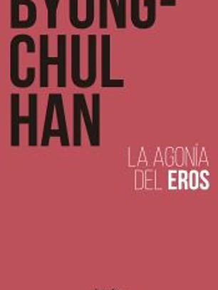 La agonía del Eros