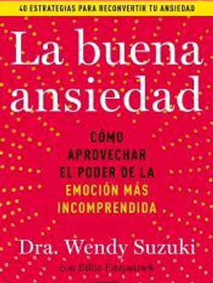 La buena ansiedad