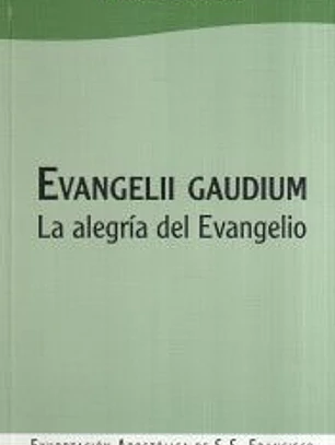 Evangelii gaudium: la alegría del Evangelio