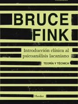 Introducción clínica al psicoanálisis lacaniano