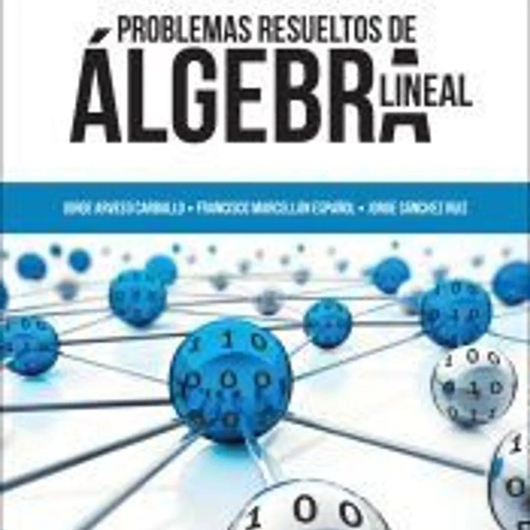 Problemas resueltos de álgebra lineal 1