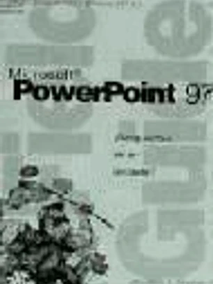 Microsoft PowerPoint 97. Referencia rápida