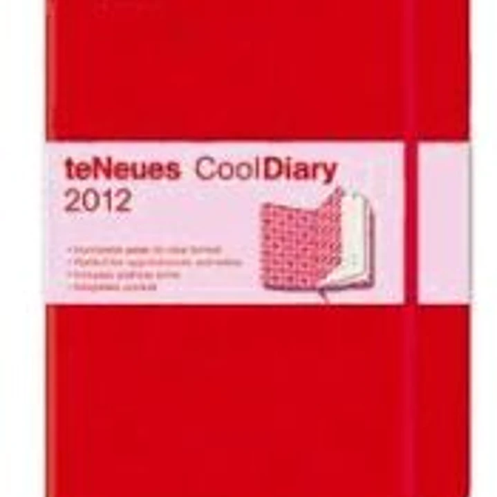 Agenda 2012. CoolDiary Red/Argyle Rose. Grande. (Por Semanas). 1