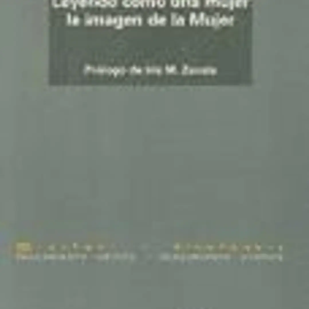 Leyendo como una mujer la imagen de la mujer 1