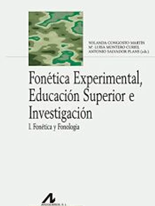 Fonética experimental, Educación Superior e investigación