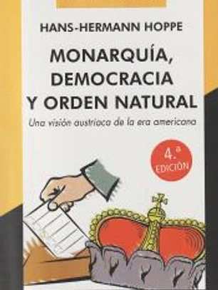 MONARQUIA DEMOCRACIA Y ORDEN NA