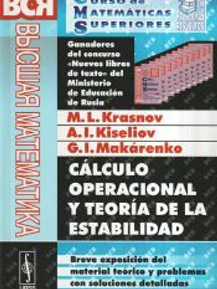 Cálculo operacional y teoría de la estabilidad: breve exposición del material teórico y problemas con soluciones detalladas