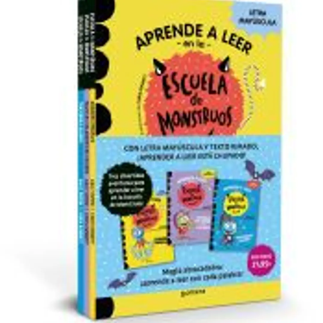 Aprender a leer en la Escuela de Monstruos - Pack con los libros 4, 5 y 6 1