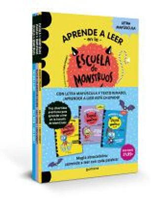 Aprender a leer en la Escuela de Monstruos - Pack con los libros 4, 5 y 6