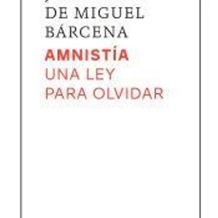 Amnistía. Una ley para olvidar 1
