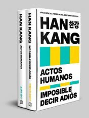 ESTUCHE HAN KANG: Contiene Imposible decir adiós| Actos humanos