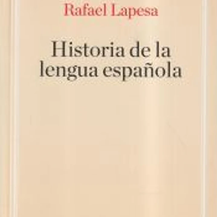 Historia de la lengua española 1