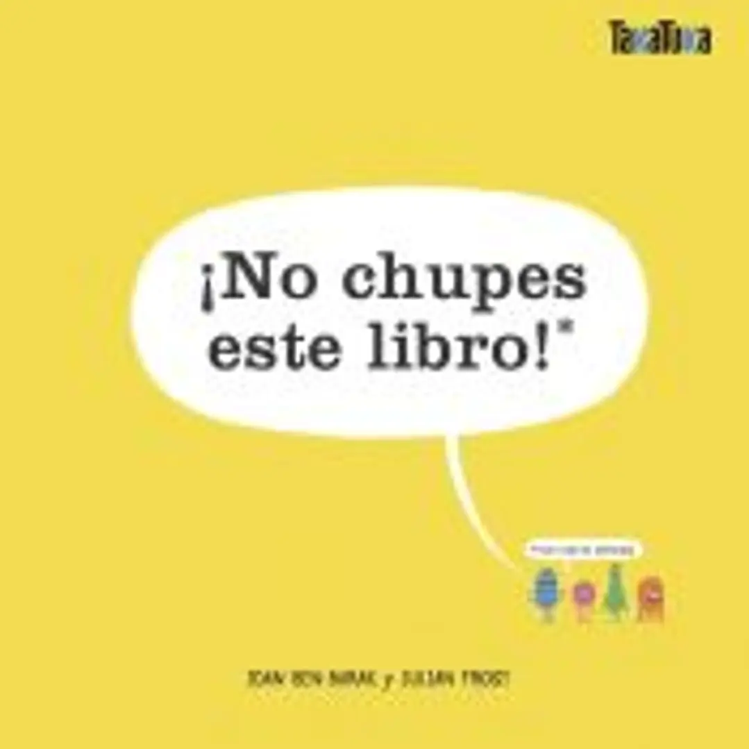 ¡No chupes este libro!: Está lleno de gérmenes 1
