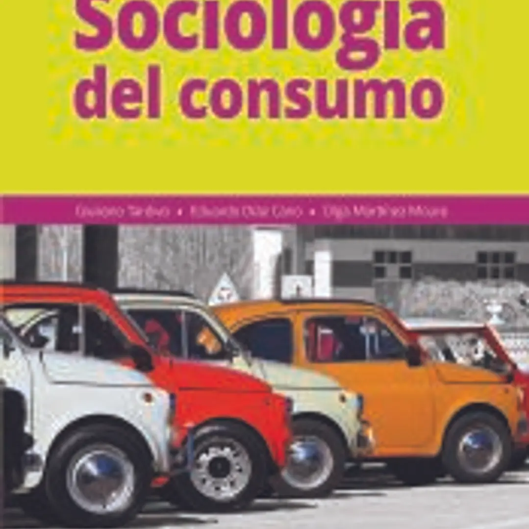 Sociología del consumo 1