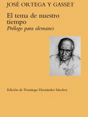 El tema de nuestro tiempo.