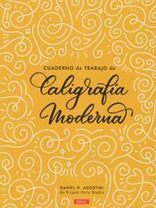 Cuaderno de trabajo de caligrafía moderna