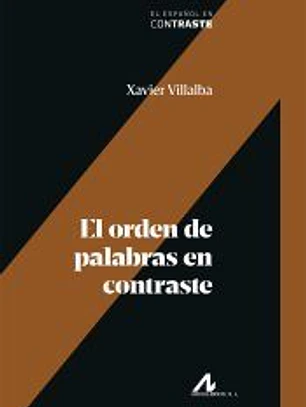 El orden de palabras en contraste