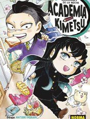 GUARDIANES DE LA NOCHE. ACADEMIA KIMETSU 04