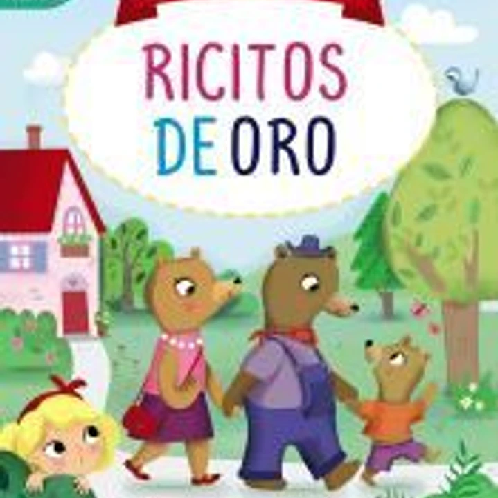 ¡Cuentos con pegatinas! Ricitos de Oro 1