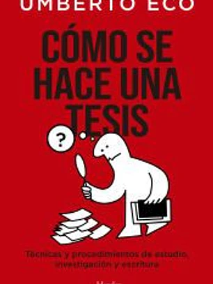Cómo se hace una tesis