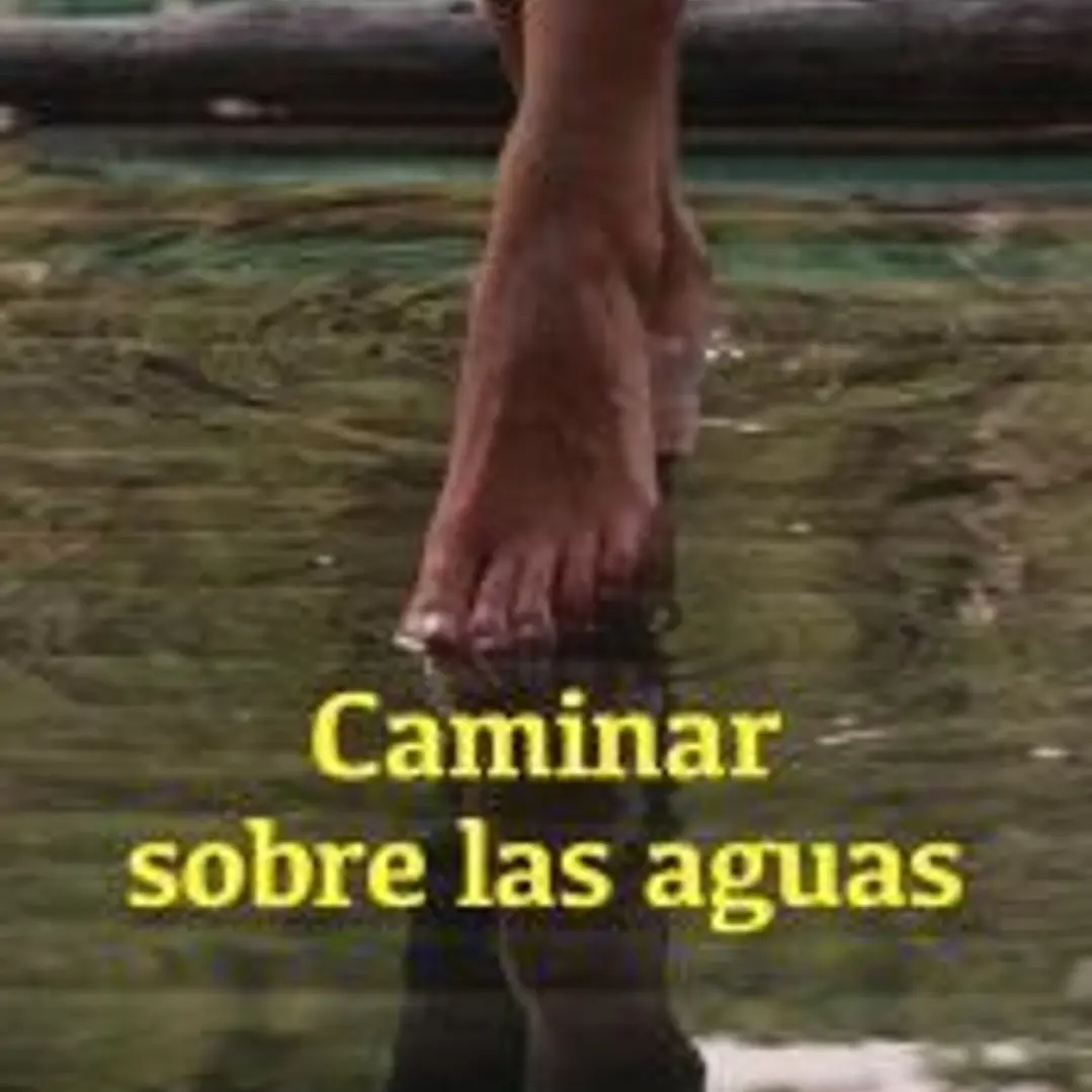 Caminar sobre las aguas 1