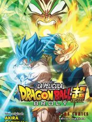 Dragon Ball Super Broly Anime Comic