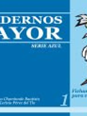 Cuadernos mayor, serie azul