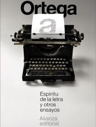 Espíritu de la letra y otros ensayos