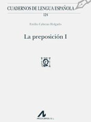 La preposición I