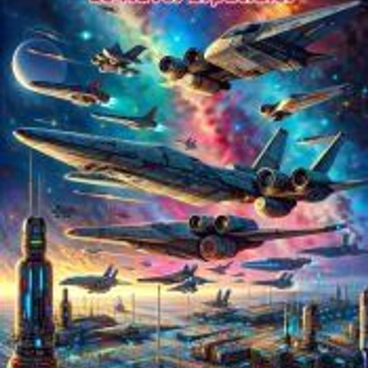 Libro de Colorear de Naves Espaciales 1