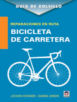 Reparaciones en ruta. Bicicleta de carretera