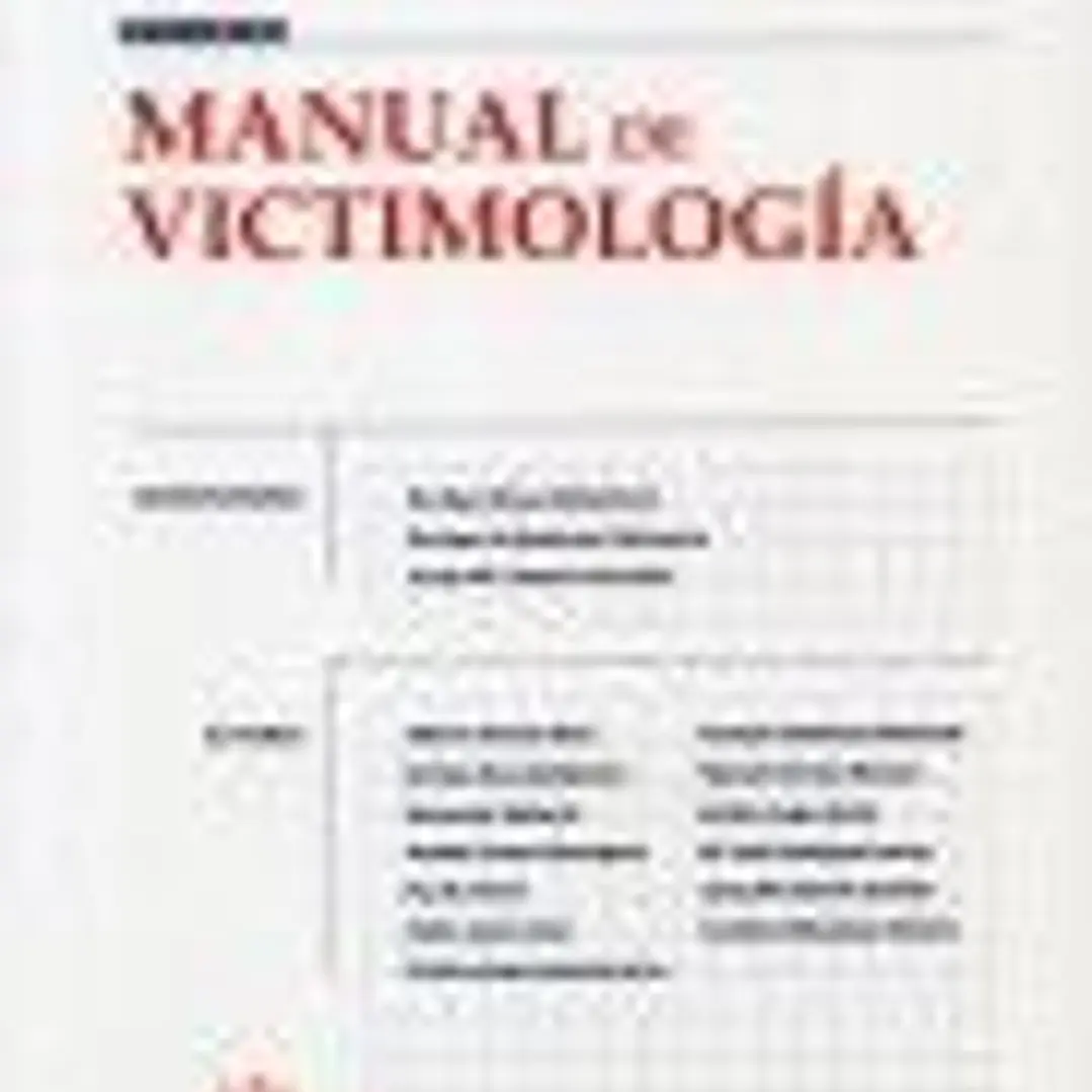 Manual de victimología 1