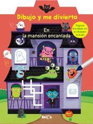 DIBUJO Y ME DIVIERTO MANSIÓN ENCANTADA