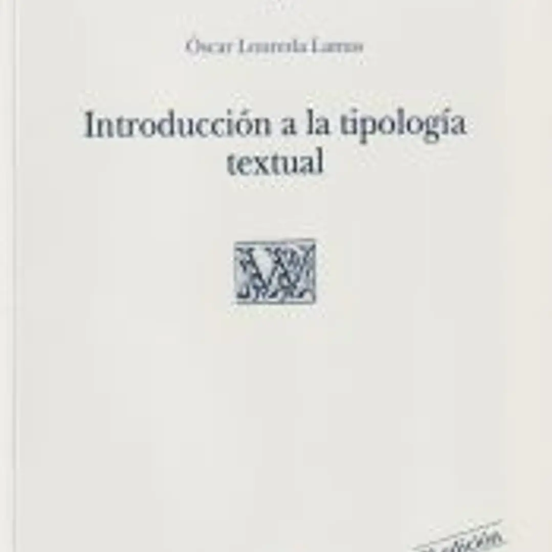 Introducción a la tipología textual (W cuadrado) 1