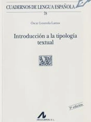 Introducción a la tipología textual (W cuadrado)