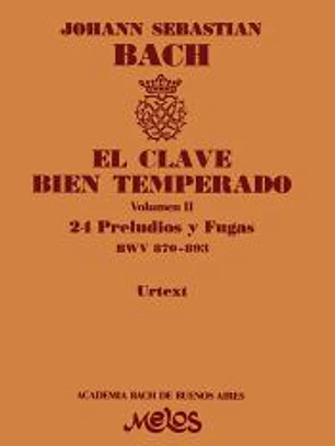 BA13394 - El clave bien temperado - Volúmen 2