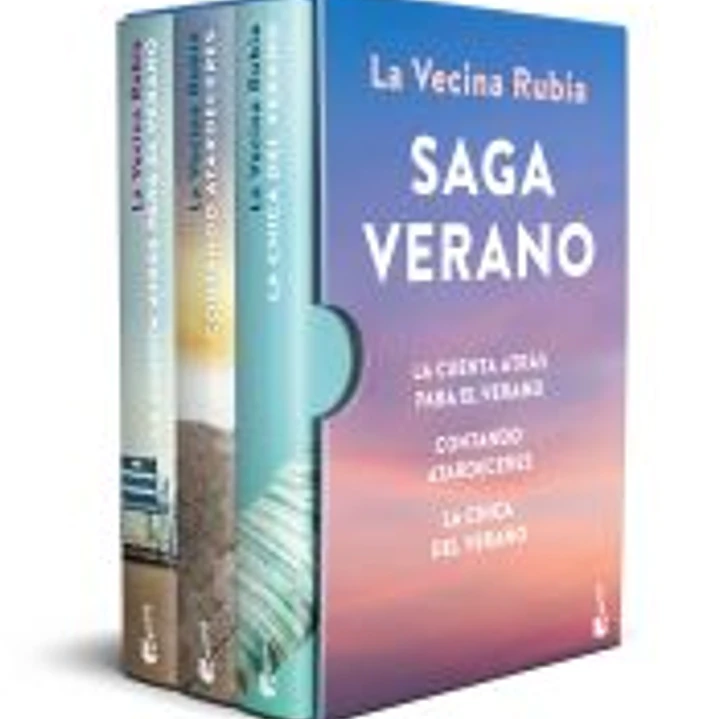 Estuche La Vecina Rubia. Saga Verano 1