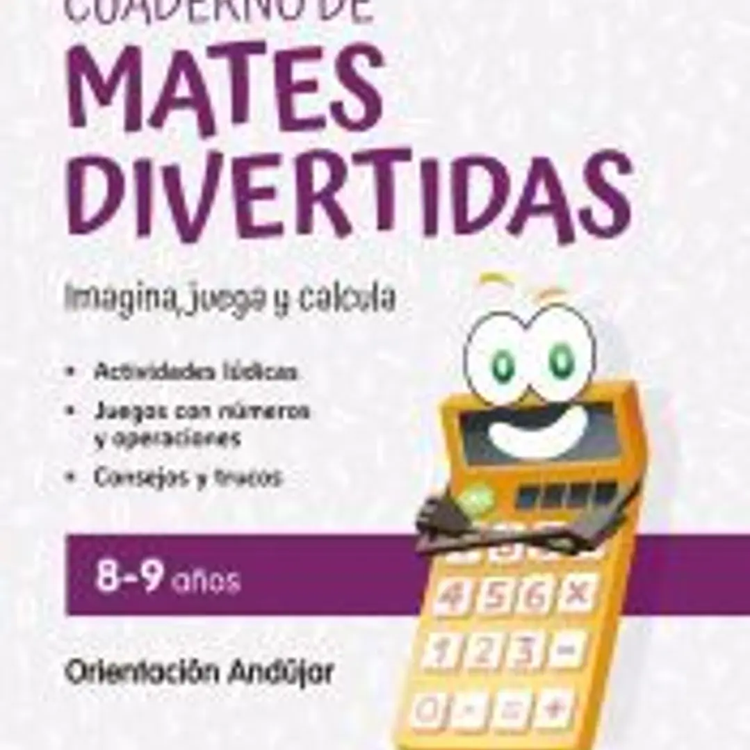 Cuaderno de mates divertidas 8-9 años 1