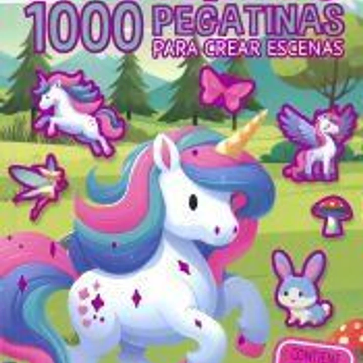 Unicornios. 1000 pegatinas para crear escenas 1