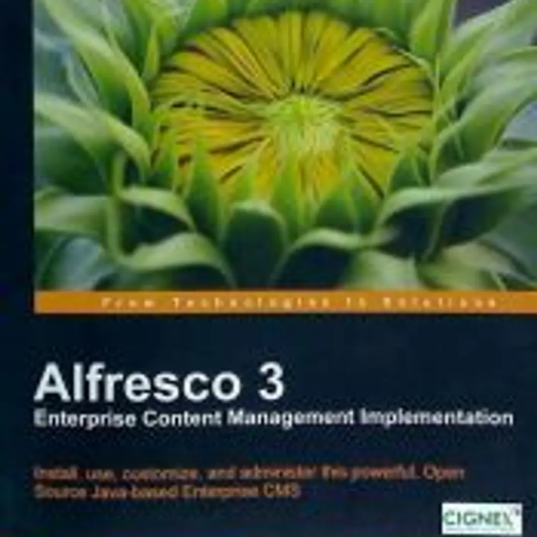 Alfresco 3 Enterprise Content Management Implementation 1